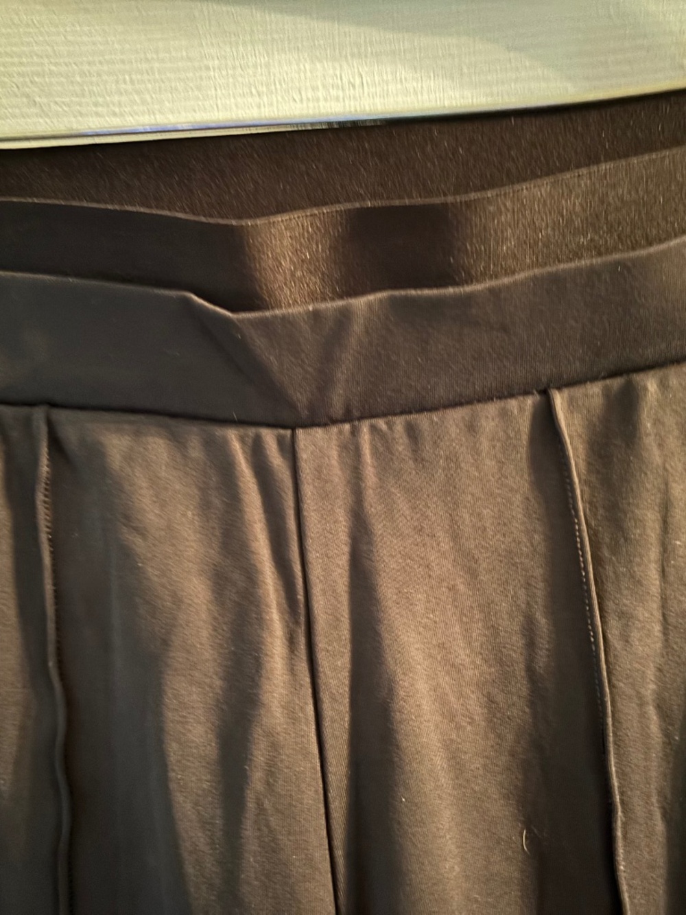 Athleta Vince Pintuck Black Pant Size S
